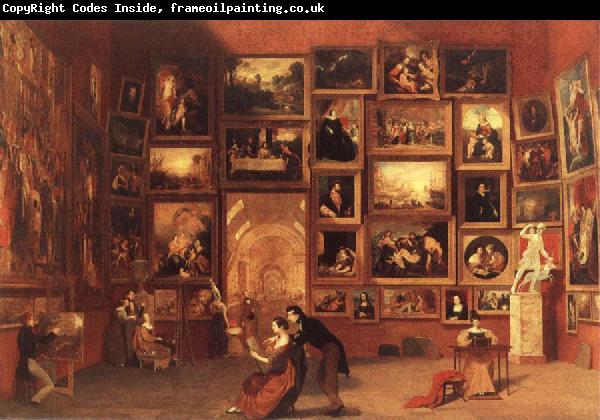 Samuel FB Morse Gallery of the Louvre